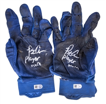 2019 Pete Alonso Game Used & Signed New York Mets Nike Batting Gloves (Alonso/Fanatics & MLB Authenticated)